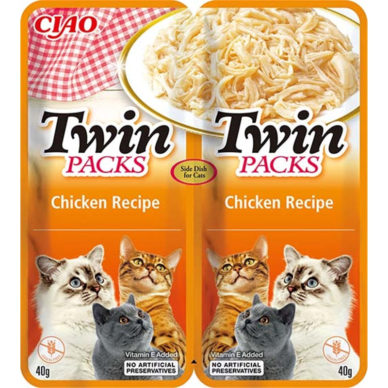 Inaba Cat Ciao TwinPack Chicken Recipe in Chicken Broth