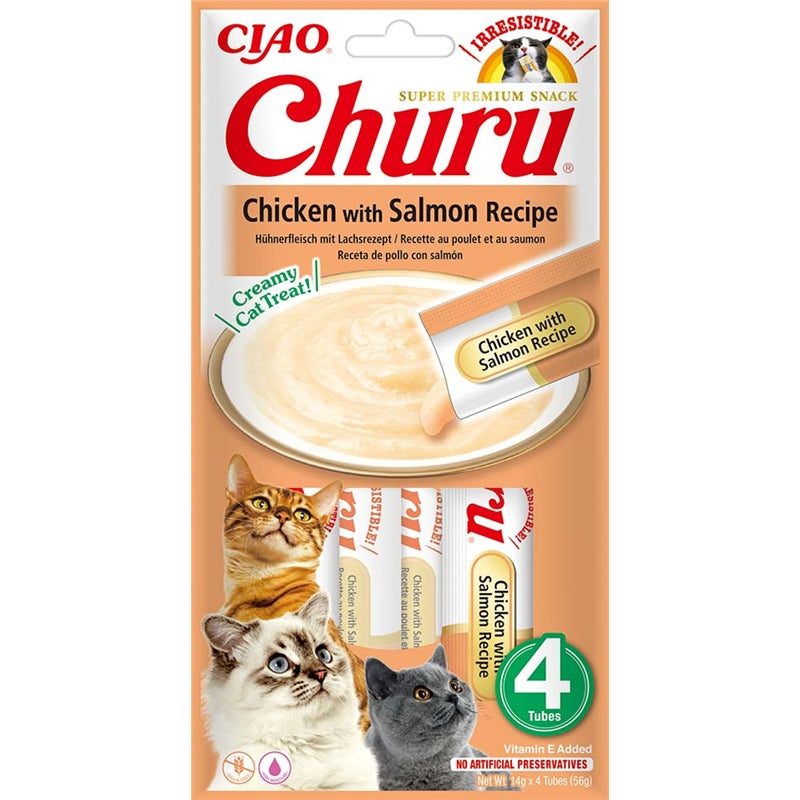 Inaba Cat Churu Chicken with Salmon Recipe