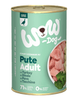 WOW DOG Pute mit Zucchini und Löwenzahn zoo-de