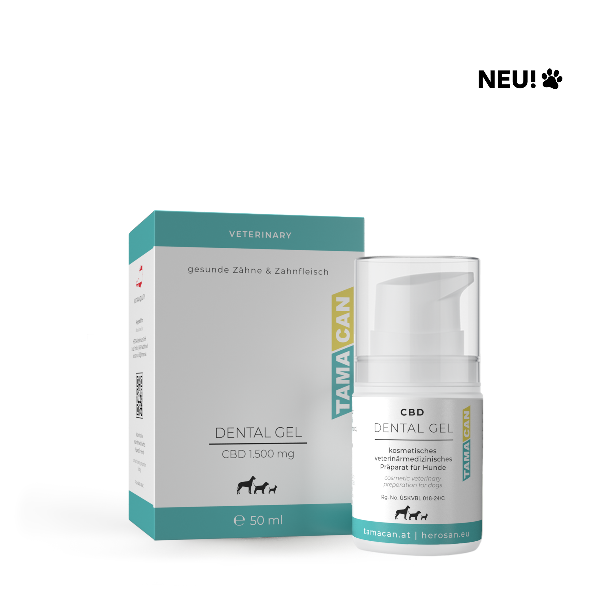 TAMACAN Dental Gel CBD Zahn Zahnfleischpflege