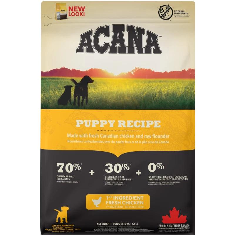 Acana Heritage Dog Puppy Recipe – Trockenfutter getreidefrei – zoo.de