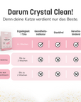 KatKare - Crystal Clean - Smarte Katzenstreu mit Gesundheitsindikator