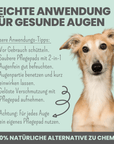 noms+ 2-in-1 Augenfein Reinigung & Pflege für Hunde & Katzen mit kolloidalem Silber