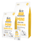 BRIT Care Mini Grainfree Hund Trockenfutter Hair & Skin - Salmon & Herring zoo-de