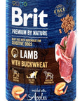 BRIT Premium by Nature Dog Lamb with Buckwheat, Nassfutter