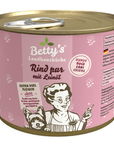 Betty's Landhausküche Hund Rind pur mit Leinöl zoo-de