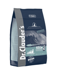 Dr. Clauder's grain-free dog food bag side view