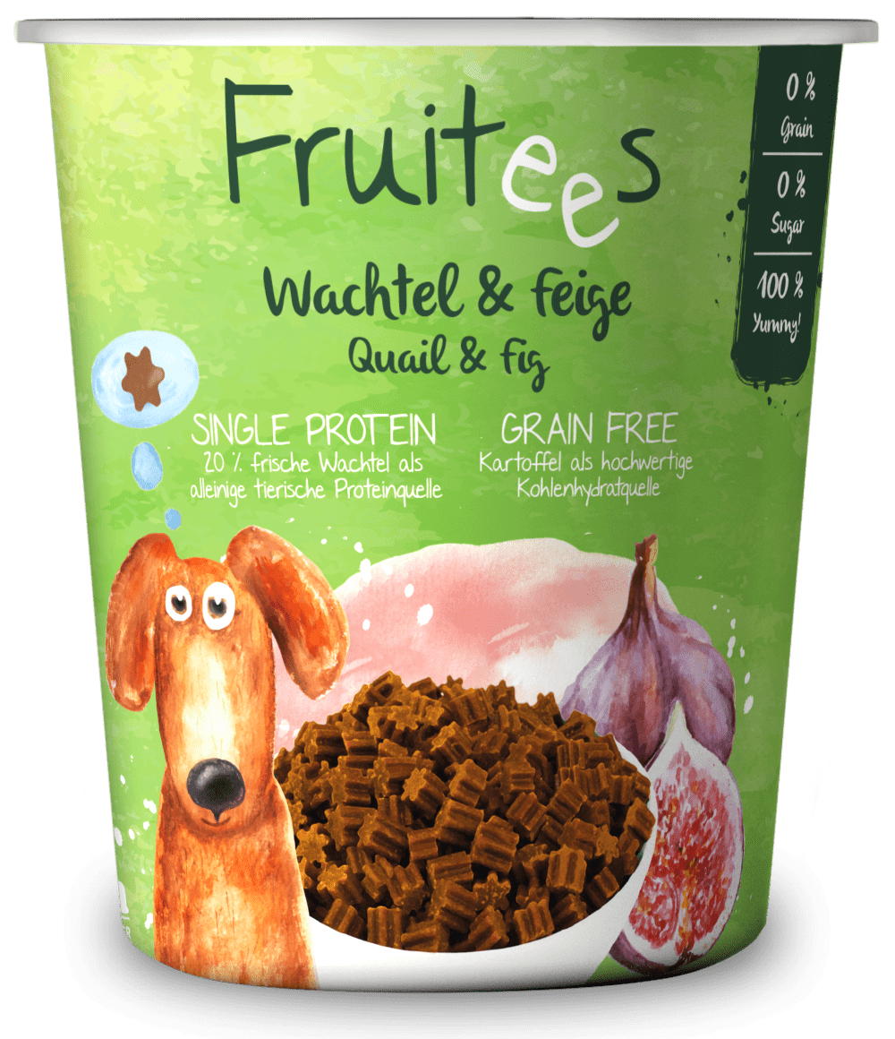 Bosch Dog Snack Fruitees Wachtel & Feige - zoo.de