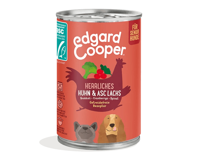 edgard cooper hundefutter Edgard Cooper Hund Huhn&Lachs mit Brokkoli – zoo.de