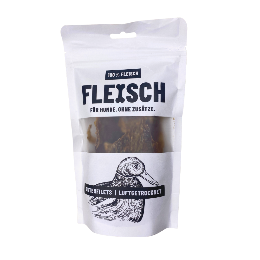 Schnauze & Co. FLEISCH Entenbrustfilet schonend ofengetrocknet (75g)
