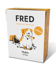 FRED JUNIOR Huhn mit Reis Nassfutter für Hunde, einzelner 390 g Tetra Pak