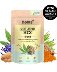 noms+ Gelenkmix Sensitiv & vegan für Hunde und Katzen mit Teufelskralle, Kurkuma & Glucosamin
