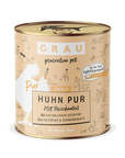 Grau Hund Huhn Pur