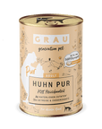 Grau Hund Huhn Pur