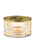 Grau Hund Huhn Pur