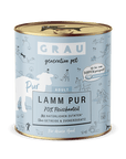 Grau Hund Lamm Pur