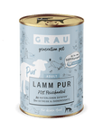 Grau Hund Lamm Pur