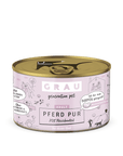 Grau Hund Pferd Pur