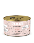Grau Hund Rind Pur