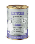 Grau Hund Senior Geflügel & Ente
