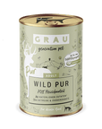 Grau Hund Wild Pur