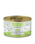 Grau Hund Wild mit Zucchini & Hirse