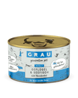 Grau Katze Geflügel & Seefisch