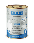 Grau Katze Geflügel & Seefisch