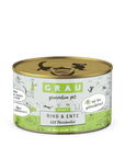 Grau Katze Rind & Ente