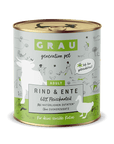 Grau Katze Rind & Ente