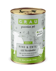 Grau Katze Rind & Ente