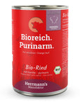 Herrmanns Hund Bio Rind mit Karotten - purinarm