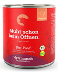 Herrmanns Hund Erwachsen Bio-Rind, Karotten, Amaranth, Sellerie