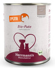Herrmanns Hund Reinfleisch Bio-Pute zoo-de