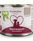 Herrmanns Hund Reinfleisch Kaninchen zoo-de