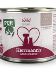 Herrmanns Hund Reinfleisch Wild zoo-de