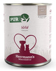 Herrmanns Hund Reinfleisch Wild zoo-de