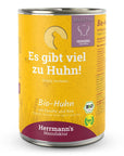 Herrmanns Hund Sensible Bio-Huhn, Karotten, Reis, Fenchel Dose