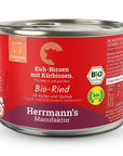 Herrmanns Katze Bio Rind, Quinoa, Kürbis