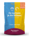 Herrmanns Katze Lachs, Huhn, Karotte+Kokos zoo-de