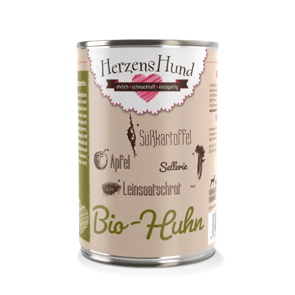 HerzensHund Bio Huhn mit Bio Gemüse – zoo.de