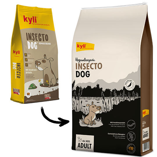 Kyli Hypoallergenic InsectoDog  Trockenfutter getreidefrei  zoo.de