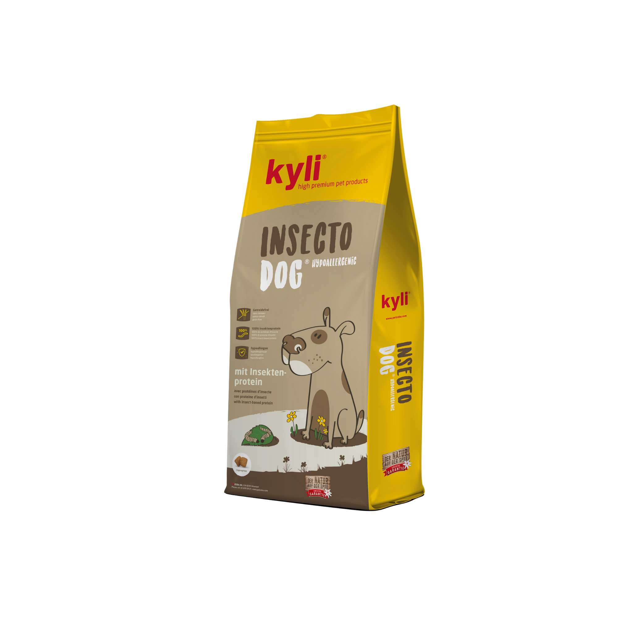 Artikel mit dem Namen InsectoDog hypoallergen im Shop von zoo.de , dem Onlineshop für nachhaltiges Hundefutter und Katzenfutter.
