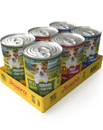 Josera Meat Lovers Menu Multipack Hundenassfutter, Karton mit 6 x 400 g in drei Sorten