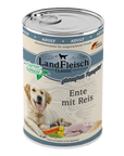 Landfleisch Dog Classic Ente mit Reis und Gartengemüse