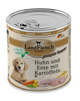 Landfleisch Dog Classic Junior Huhn und Ente und Kartoffeln mit Gartengemüse