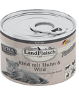 Landfleisch Landfleisch Cat Kitten Pastete Rind mit Huhn & Wild 2