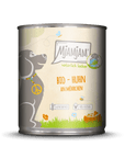 Artikel mit dem Namen MjAMjAM - Hund - natürlich lecker BIO Huhn an Möhrchen im Shop von zoo.de , dem Onlineshop für nachhaltiges Hundefutter und Katzenfutter.