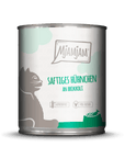 Artikel mit dem Namen MjAMjAM - Katze - Hühnchen & Brokkoli im Shop von zoo.de , dem Onlineshop für nachhaltiges Hundefutter und Katzenfutter.