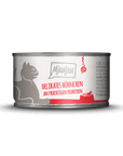 Artikel mit dem Namen MjAMjAM - Katze - Hühnchen & Erdbeeren im Shop von zoo.de , dem Onlineshop für nachhaltiges Hundefutter und Katzenfutter.